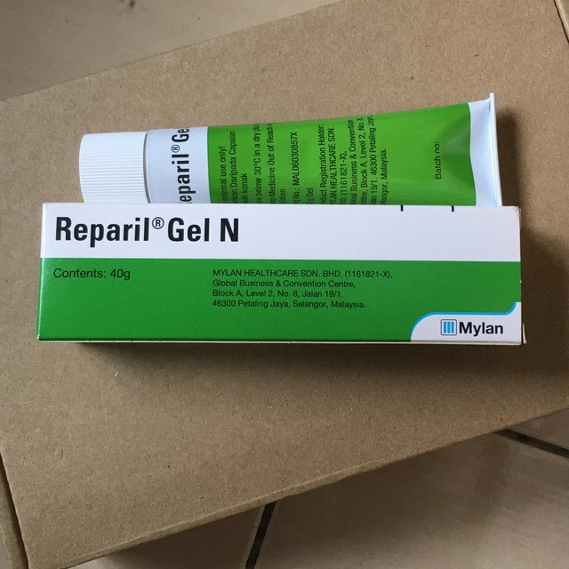 1X REPARIL GEL N 40g Anti-Inflammatory Pain Swelling Relief Exp 2026 ...