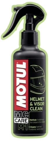 Motul Mc Care M1 Casco & Pulitore Visiera Helmet & Visor Clean 250Ml Spray