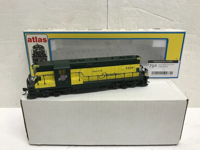 Atlas 8230 HO Chicago & North Western #1518 GP7 Diesel