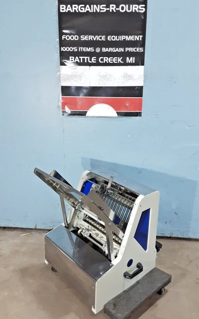 "Omcan Hl-52006" Heavy Duty Commercial ¼H.p. Counter Top ½" Bread Slicer Machine