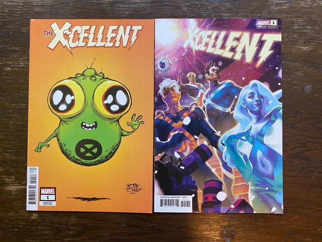 X-CELLENT 1 VARIANT LOT (2) Peter Milligan Mike Allred Cooke X-Statix X-Force