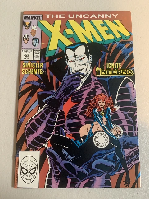 UNCANNY X-MEN #239 (Marvel, 1988) 2nd appearance & 1st cover app. Mr. Sinister B