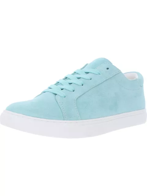 KENNETH COLE Womens Turquoise Kam Platform Leather Athletic Sneakers 7.5 M