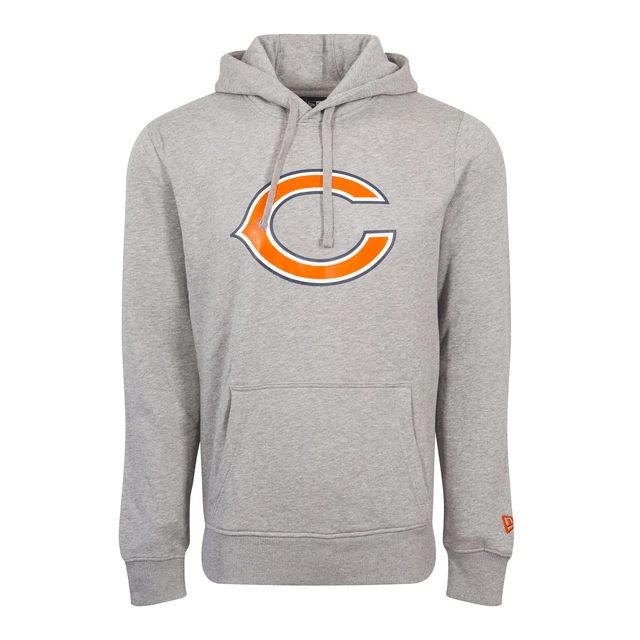 New Era Herren Hoodie NFL Chicago Bears Logo grau