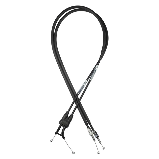 Motorcycle Throttle Cable SET A B (OPEN and CLOSE) with Kawasaki KX 250/ E017...