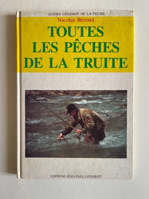 4 anciens ouvrages thème pêche TRUITE - Collection