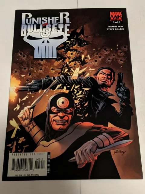The Punisher Vs. Bullseye #5 May 2006 Marvel Comics Way Dillon