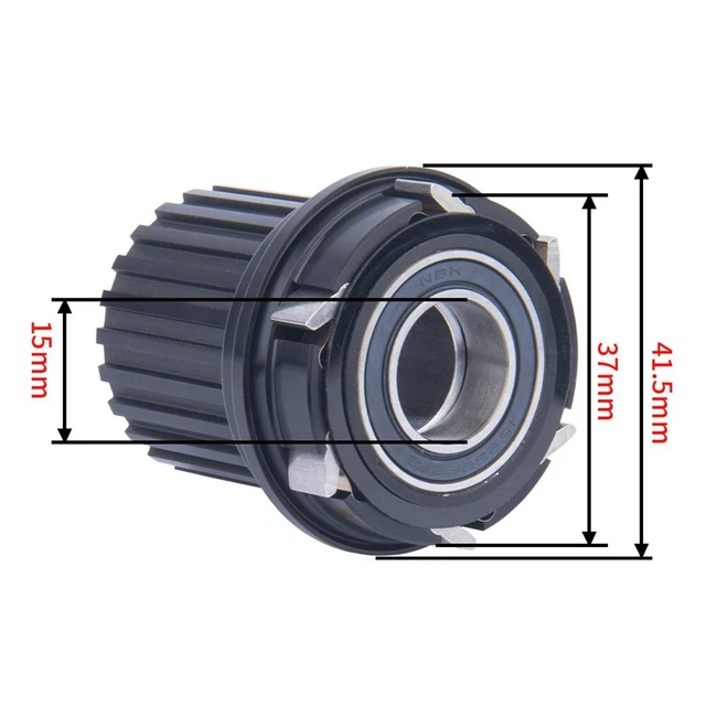 Corps De Moyeu VTT Corps De Cassette (moyeu Libre) Pour VTT – Compatible RM30/RM40/RM60 – 7/8/9/10 Vitesses – En Acier Noir Moyeu Libre VTT RM30 RM40 RM60