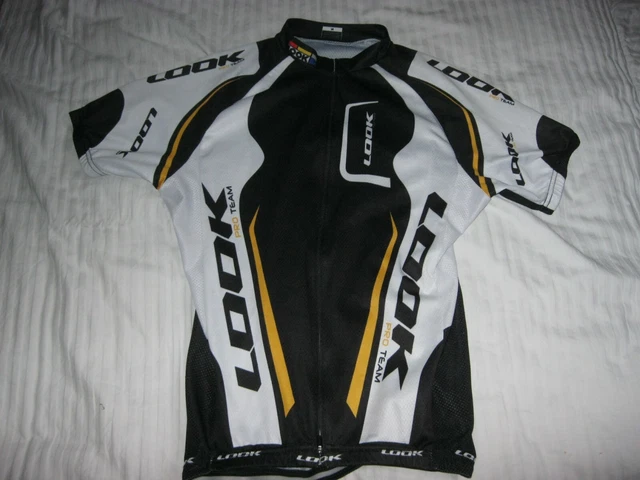 Maillot Cycliste Vintage la Vie Claire porté par Bernard