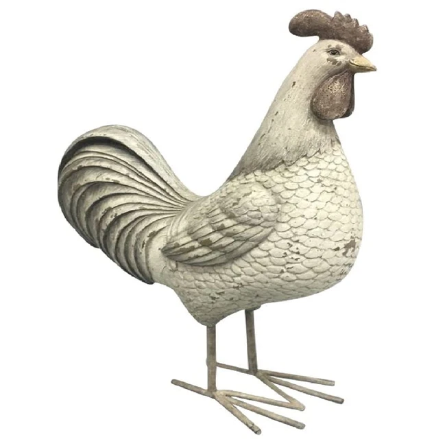 Comfy Hour Farmhouse Collection 10" Countryside Standing Chicken Cock Rooster