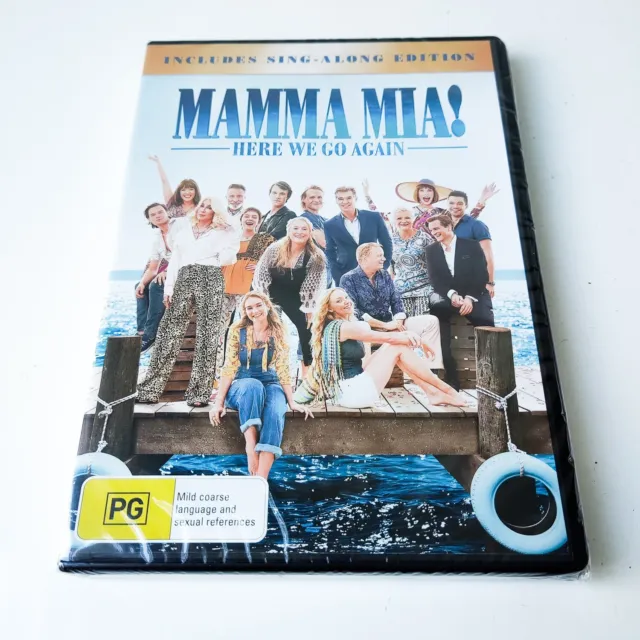 Mamma Mia!: Here We Go Again! - Dvd | New & Sealed | Amanda Seyfried