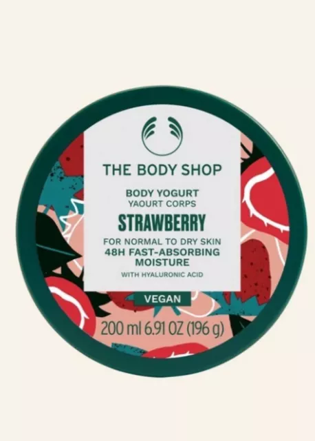 Strawberry Body Yogurt 200ml The Body Shop