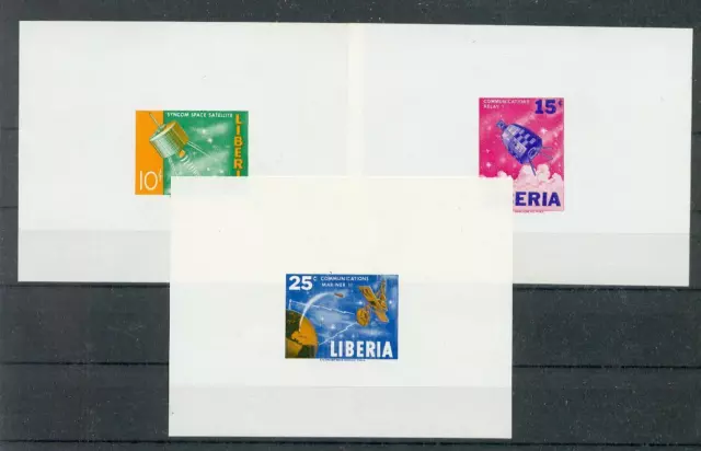 Raumfahrt - Space  Liberia  619 - 21 als Block  **  (mnh)