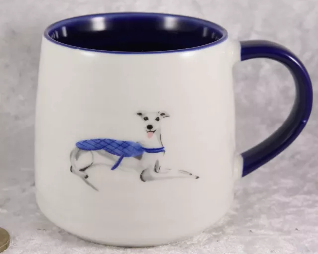 Marks and Spencers whippet mug cup 3 inches tall ceramic brand new hound dog