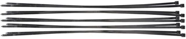 BGS DIY Kabelbinder-Sortiment, schwarz, 8,0 x 700 mm, 10-tlg.