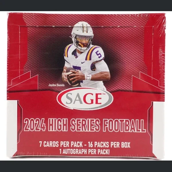2024 SAGE HIGH Series Football Hobby Box 9.99 PicClick