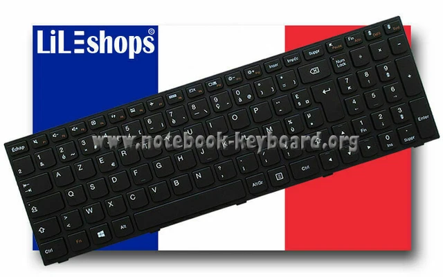 Clavier AZERTY Français Original Pour HP Pavilion V140502AK1 - Neuf Avec Cadre
