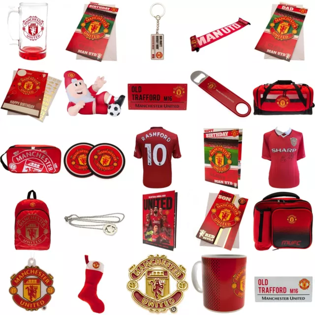 Manchester United FC Treble Old Trafford MUFC Red Devils Official licensed Merch