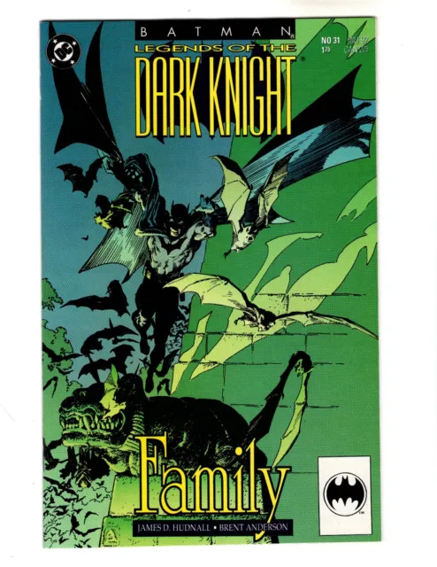 Batman Legends Of The Dark Knight #31 [Vf-Nm] Dc Comics 1992