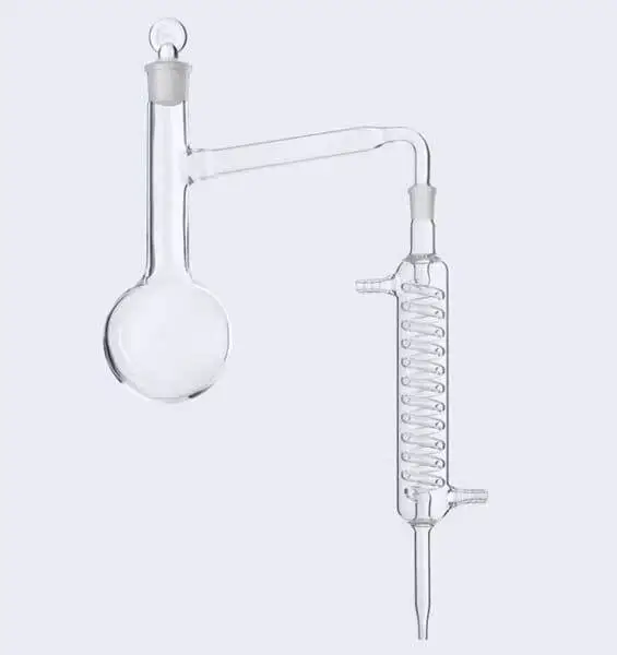 ​100ml - 1000ml Glass Distilling Apparatus Chemistry Lab Supplies Glassware
