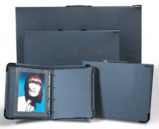 Teloman Tech-Style Presenter - A3 Portfolio + Sleeves -Choose 5 10 15 20 Sleeves