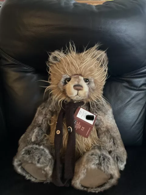 Charlie Bears Scarecrow Excellent Condition 2015 Retired