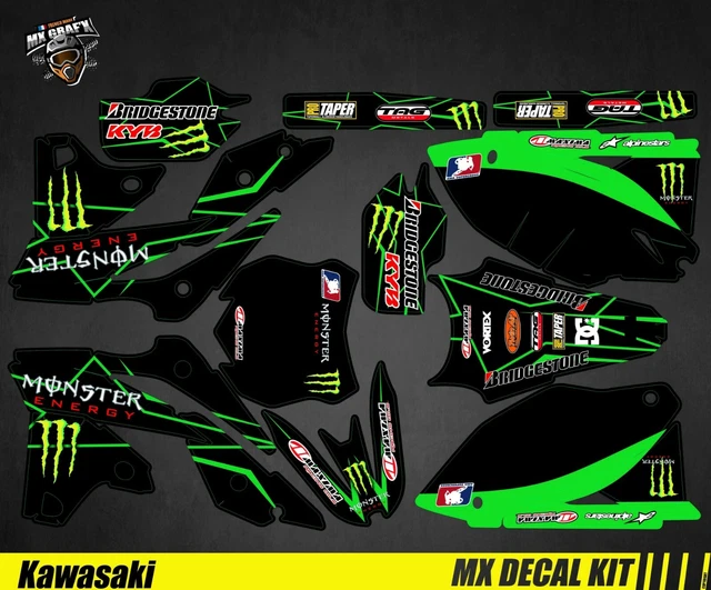 Kit Déco Moto MX Grafx - Stickers Pour Kove 800 X / Rallye, Multicolore, Fabriqué En France