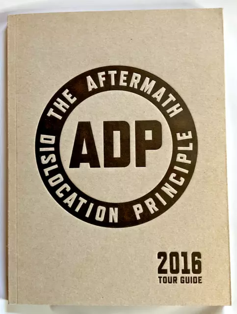 Limited Edition James Cauty Signed ADP Riot Tour Guide Book 2016 Collectable