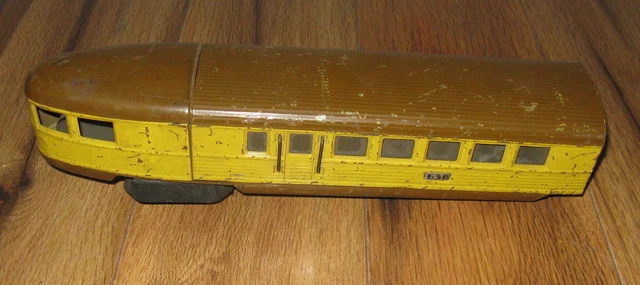 VTG Lionel #638 Observation Train Car Prewar Streamline Union Pacific Original