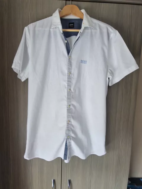 Hugo Boss Short Sleeve Shirt XL In Excellent Condition