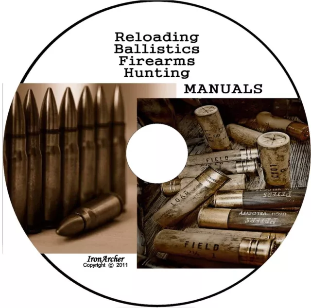 100 Reloading,1000Firearm Manuals HODGON MEC ADI ALLIANT ACCURATE VIHTAVOURI DVD