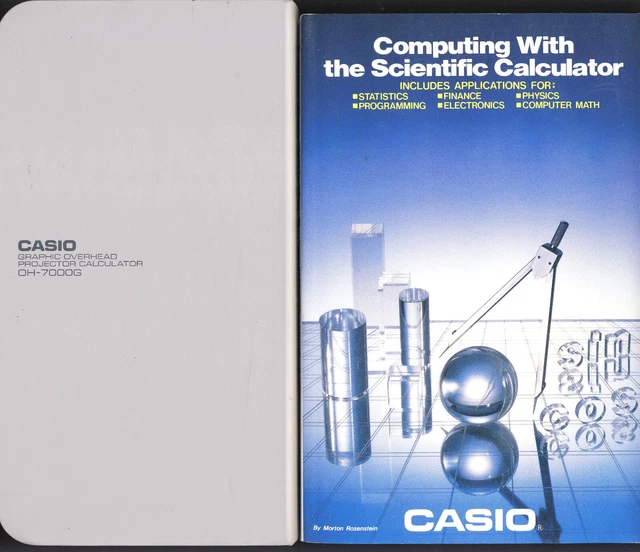 CASIO OH7000G GRAPHIC Scientific Calculator for Overhead Projector w