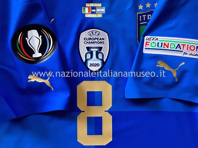 Maillot Italia Puma 2010/2011 – Réplique Portée Type Match Pazzini (occasion)