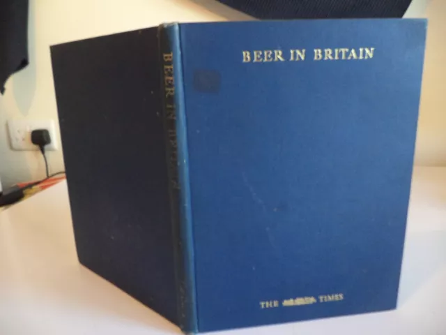 BEER IN BRITAIN old vintage BREWING BREWERY book THE TIMES 1960 PUB INN