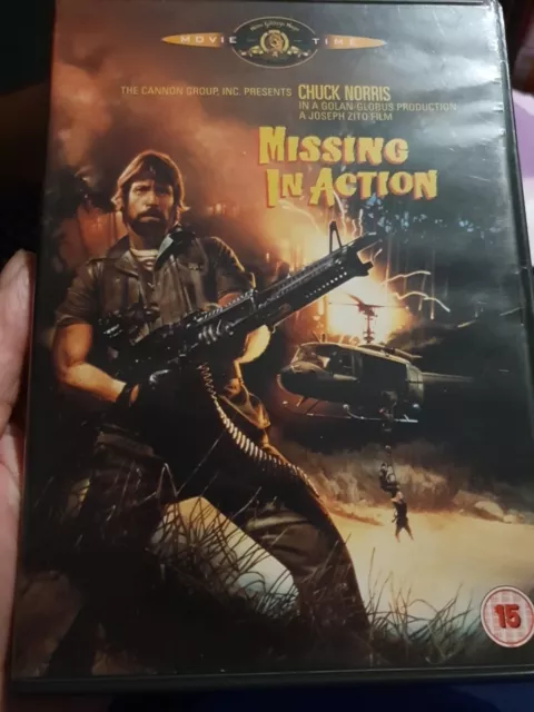 Missing In Action DVD Action & Adventure (2000) Chuck Norris No Case.
