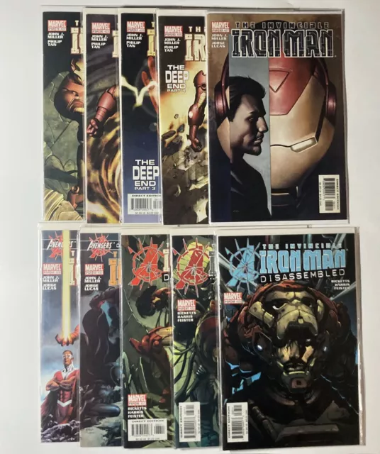 INVINCIBLE IRON MAN 10-Book Lot PSR #79-88 Marvel Comics