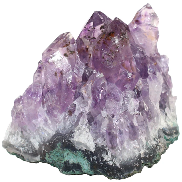 Petit grappe de cristal orore délicat de cristaux délicats forme de forme