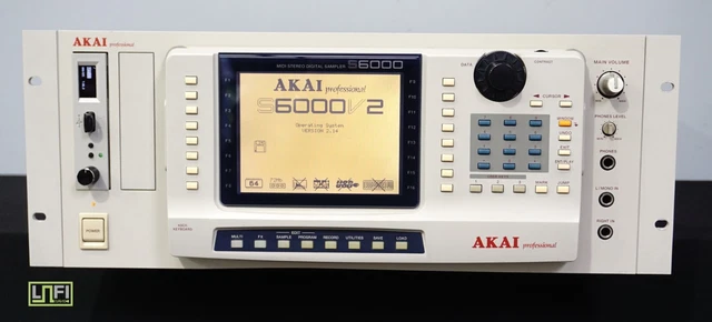 AKAI S6000 V2 90's Classic 16 bit Sampler W/ GOTEK - 100 - 240V