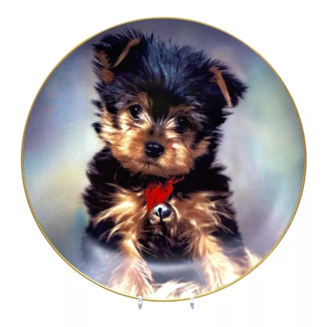 Armstrong’s Take Me Home Yorkshire Terrier Yorkie Dog Collector Plate 1984