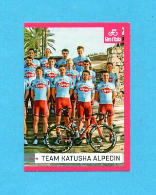 Figurina Ciclismo Panini 102 GIRO D'ITALIA n.337 Team Katusha Alpecin 