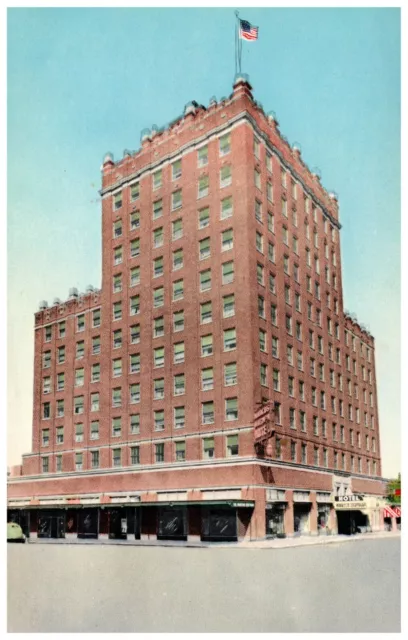 Postcard Walla Walla WA Marcus Whitman Hotel