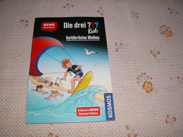 BUCH DIE DREI Fragezeichen Kids Gef hrliche Wellen Von KOSMOS buch-die-drei-fragezeichen-kids-gef-hrliche-wellen-von-kosmos