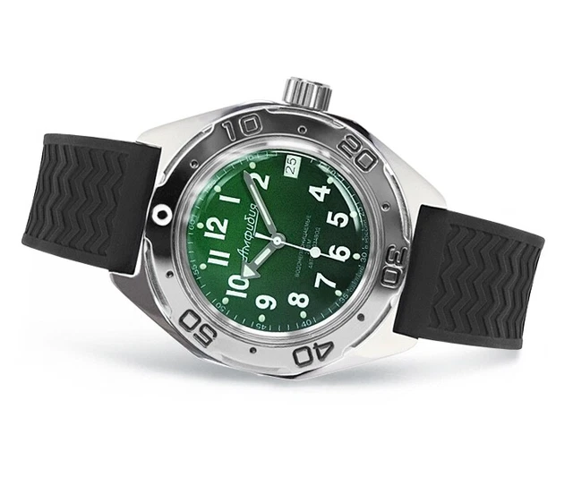 Montre Vostok Amphibia Automatique - Étanche 200m - Vintage Russe Années 90 - Parfait état