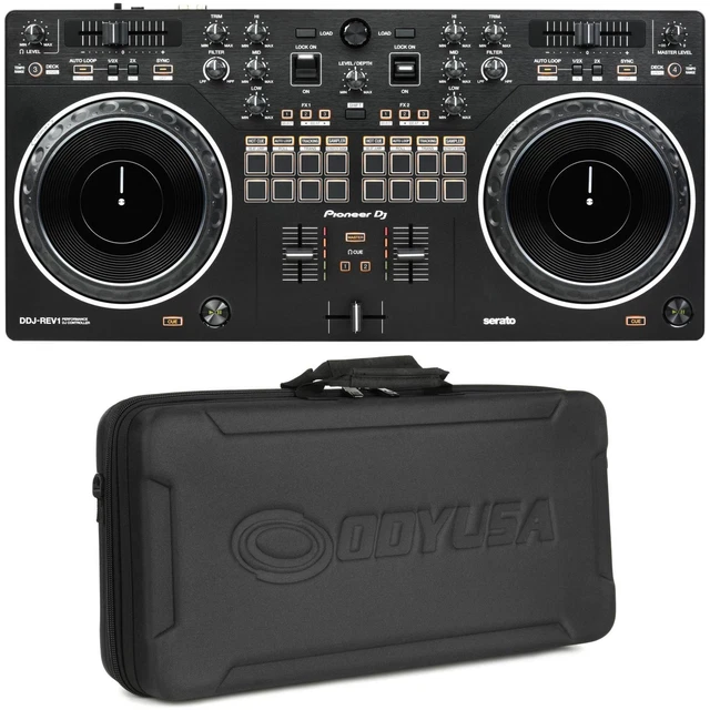 PIONEER DJ DDJREV1 2deck Serato DJ Controller with Carry Case 379.00