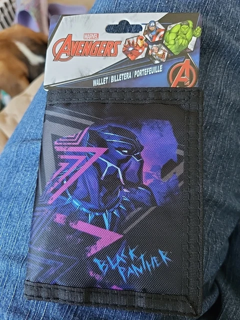 Marvel Avengers Bioworld Black Panther Trifold Boy’s Wallet