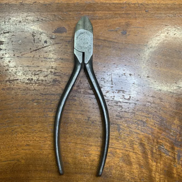 Vintage Crescent Tool Co. USA Crestoloy #940-6" Side Cutter Pliers