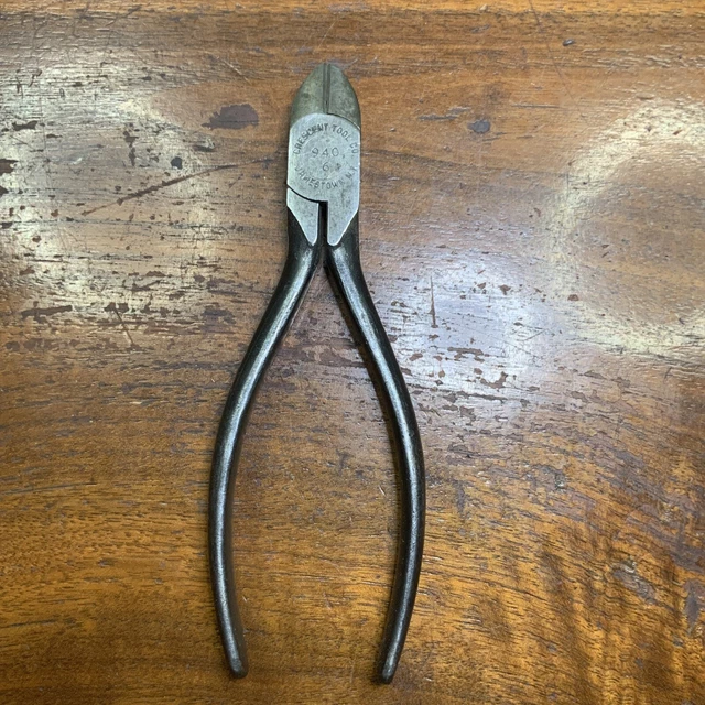 Vintage Crescent Tool Co. USA Crestoloy #940-6" Side Cutter Pliers Vintage Crescent Tool Co. USA Crestoloy #940-6" Side Cutter Pliers