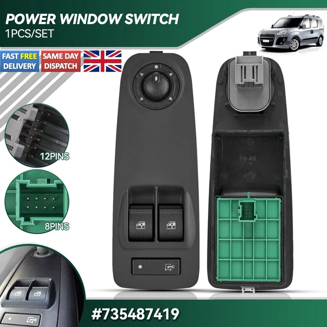 Schalter Fensterheber Für Citroen Für Relais Jumper Für Peugeot Boxer Für FIAT Ducato Für Doblo Für Vauxhall Fensterheber Schalter Electric Power Fensterheber