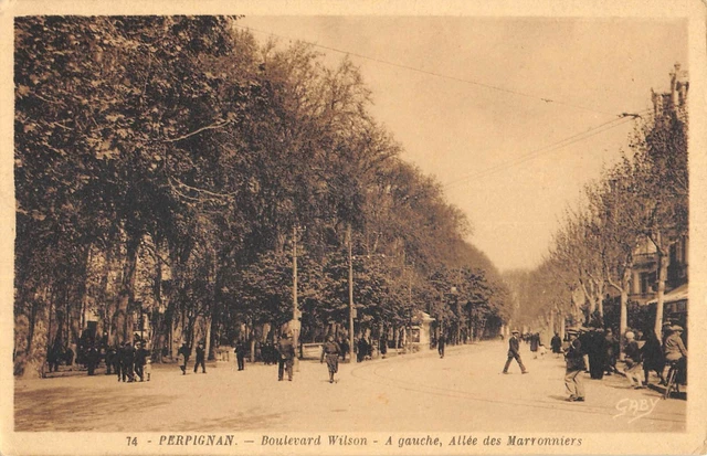 Carte Postale Ancienne CPA 66 Perpignan – La Mairie, Années 1900