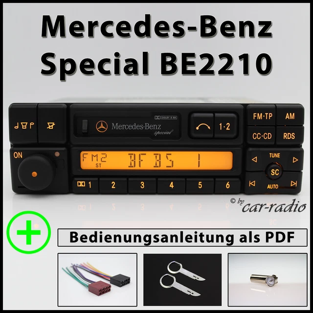ROBUST Mercedes Autoradio Knopf Radioknopf Drehrad Für Becker Speci̇al BE2210